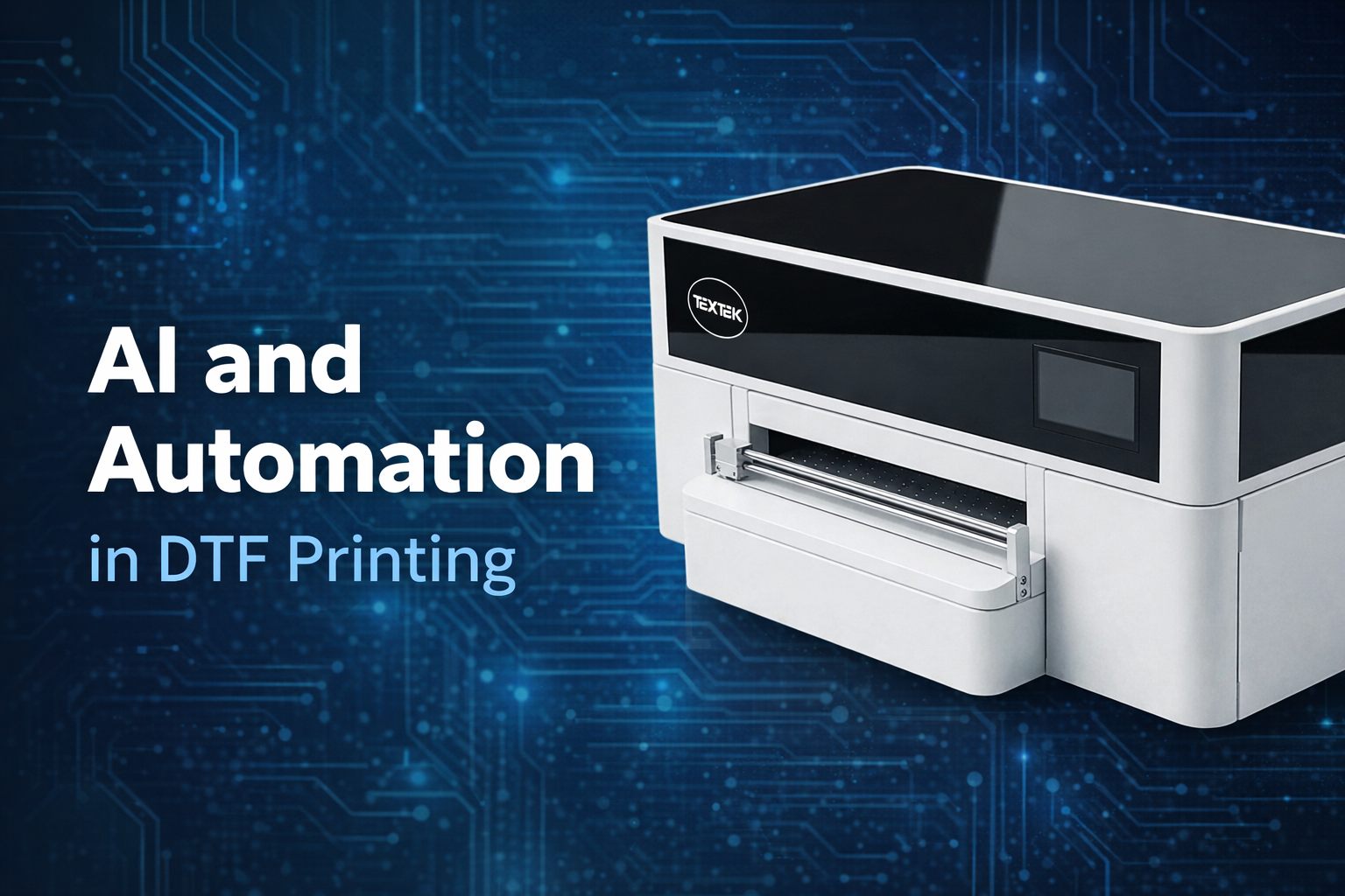 AI and Automation in DTF Printing